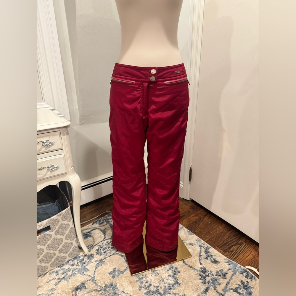 Metropolis by Couloir | Women's Insulated BlackIce Ski Pants | Burgundy | Size 8